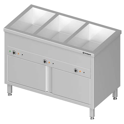 Stalgast Bain Marie Standger T Mit Geschlossenem Unterbau Und Separaten