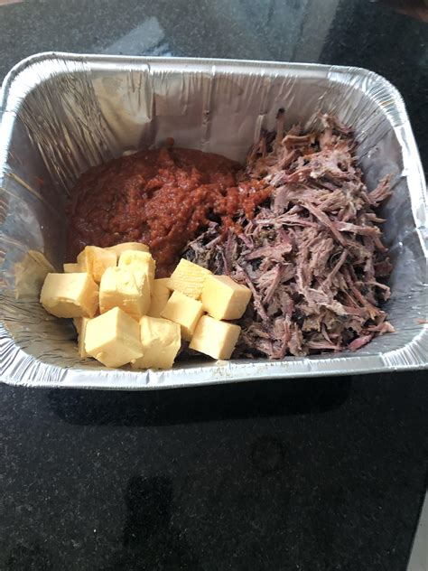 Smoked Brisket Queso R Smoking