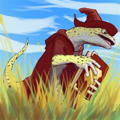 [OC][ART] Lizard Wizard my first wizard character : r/DnD