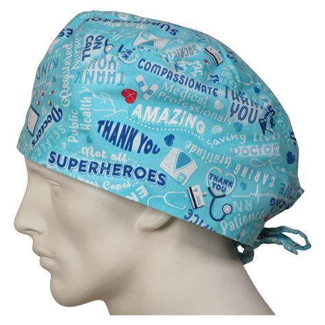 Xl Scrub Caps Medical Heroes