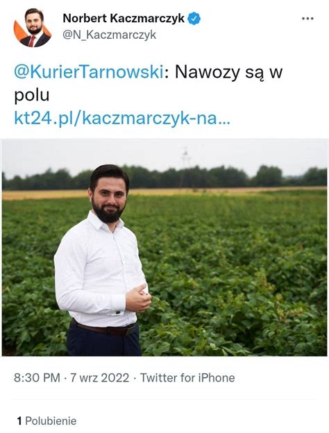 Szymon Jadczak On Twitter Wiceminister Norbert Kaczmarczyk Jak Mejza