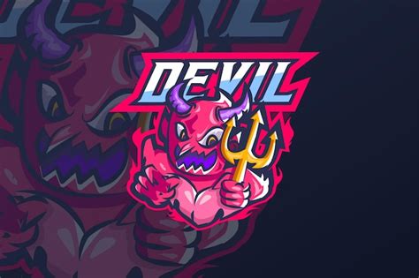 Premium Vector Skull Fire Sport Esport Gaming Mascot Logo Template