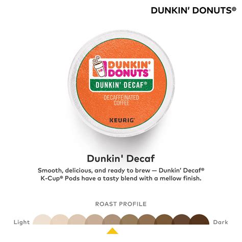 Dunkin' Donuts Decaf Coffee Keurig K-Cup Pods 22-Count | MrOrganic Store