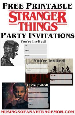 Stranger Things Invitations | Stranger things, Stranger things quote ...