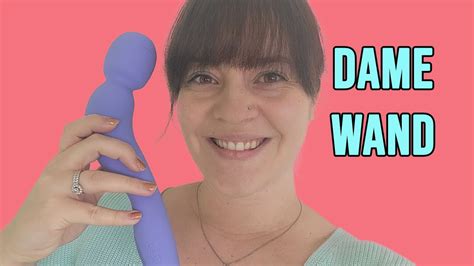 Sex Toy Review Dame Com Silicone Waterproof Rechargeable Wand