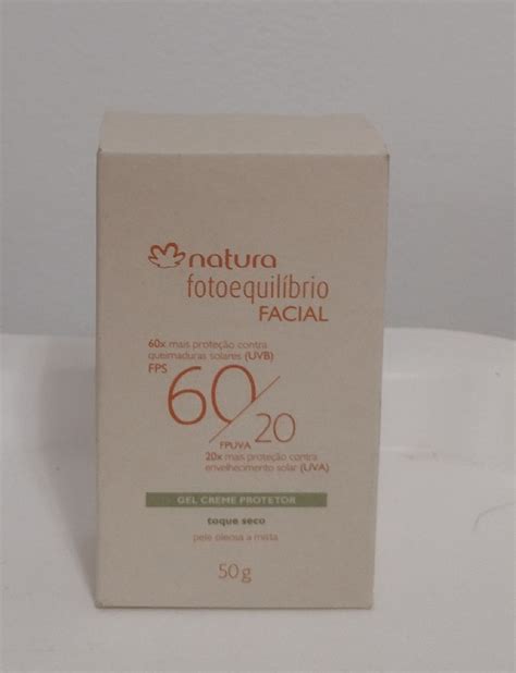 Gel Creme Protetor Facial Pele Mista A Oleosa Fps Fpuva Natura