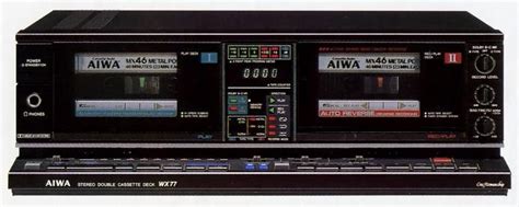 Aiwa Dual Cassette Player Recorder