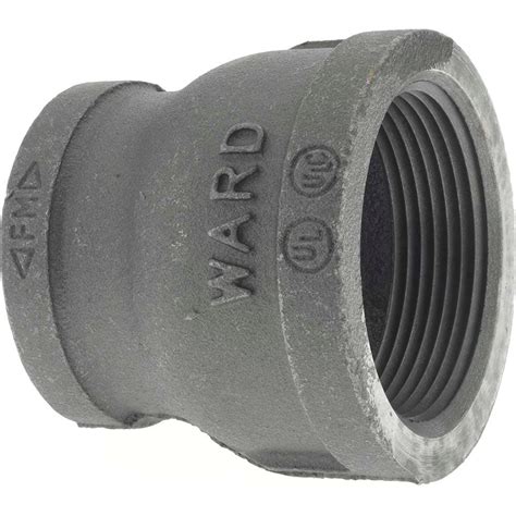 Anvil Black Reducing Coupling 2 12 X 2 150 Psi Threaded Msc Direct