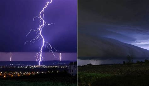 Fenomen Meteo Surprins La Craiova Imagini Spectaculoase Din Timpul