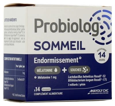 Mayoly Spindler Probiolog Sonno Capsule