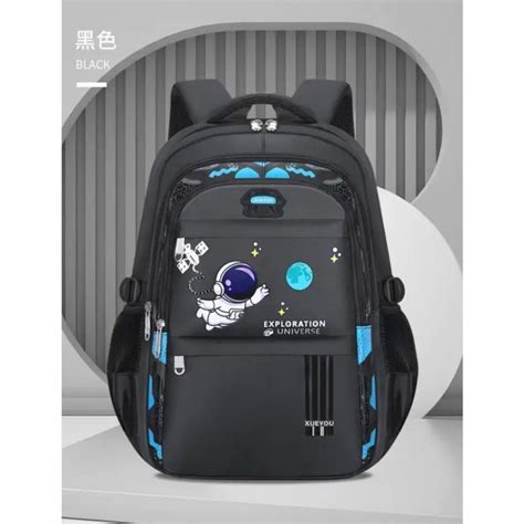 Mochila Para Crianças Escolar Astronauta Alunos Do Ensino Fundamental