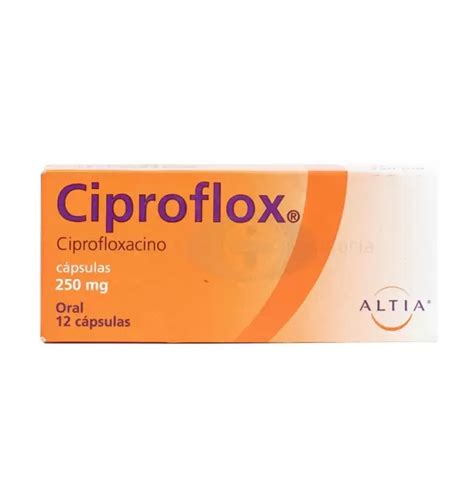 Ciproflox Mg Con C Psulas