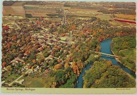 Berrien springs michigan, Aerial view, Berrien springs