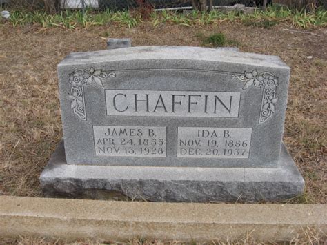 James Burrus Chaffin Find A Grave Memorial