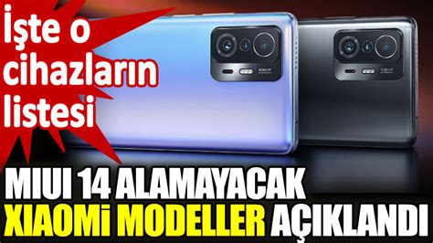 MIUI güncellemesi alamayacak Xiaomi modeller açıklandı