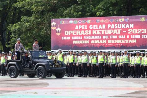 Polda Sulsel Tingkatkan Pengamanan Arus Mudik Lebaran