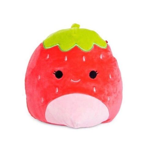 Strawberry Squishmallow Plush Dolls Plushies Kawaii Plush