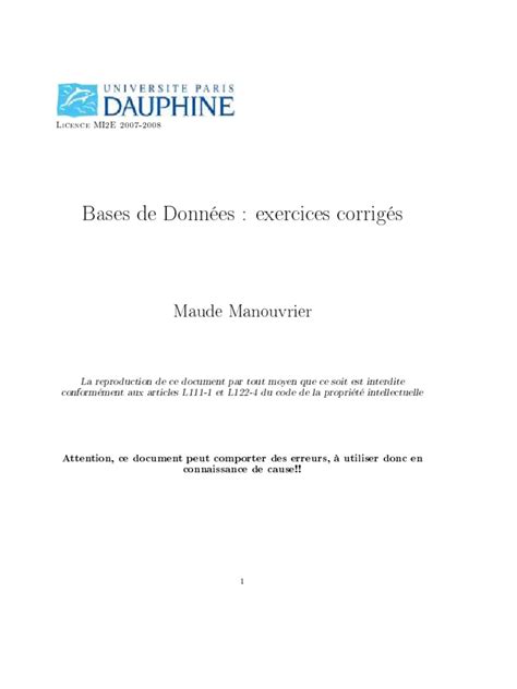 Pdf Exercices Corrig S Algorithmique Dokumen Tips