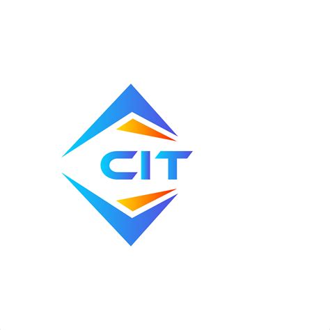 CIT Abstract Technology Logo Design On White Background CIT Creative