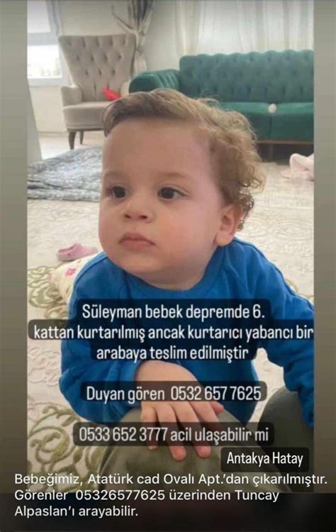 Evval On Twitter Rt Erdi Di Bu Bebek Kay P Enkaz Alt Ndan Ilk Onu