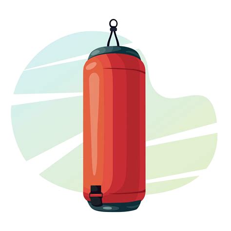 Boxing bag for sports. Fitness equipment. 32041611 Vector Art at Vecteezy
