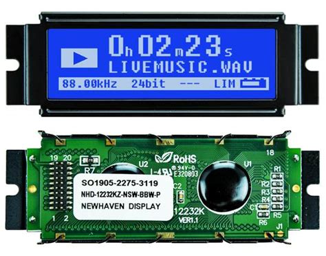 NHD 12232KZ NSW BBW P Newhaven Display Datasheet PDF Technical Specs