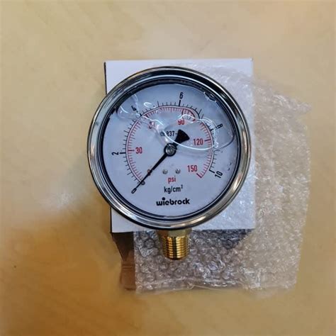 Jual Pressure Gauge Kg Drat Raket Wiebrock Ss Kuningan