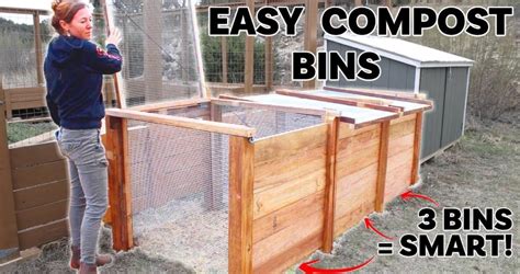 Inexpensive DIY Compost Bin