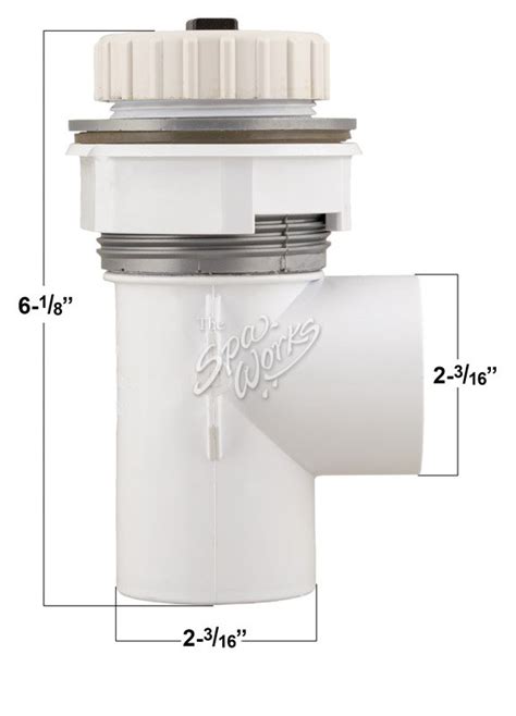 Jacuzzi Spa 2 Way 90 Degree Ix Jetwaterfall Valve J 400 Series 2006