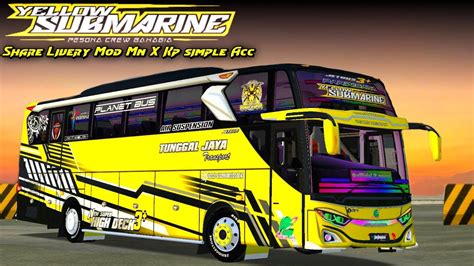 Tunggal Jaya Venus Reborn Share Livery Mod Jb Shd Simple Acc By Mn X