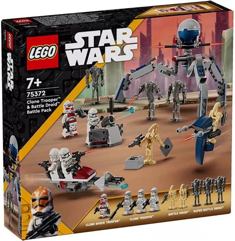 LEGO STAR WARS 75372 Clone Trooper Battle Droid Battle Pack