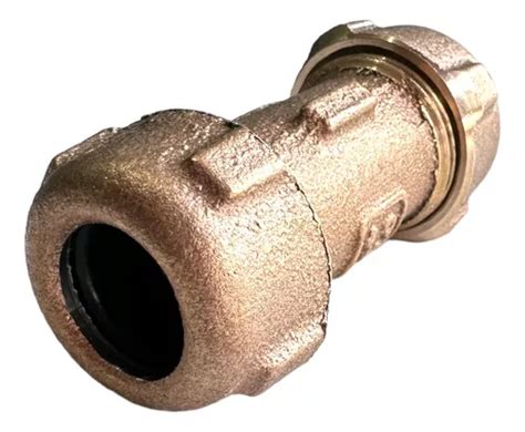 Cople Compresion 1 2 Bronce Para Reparar Tubos Kitec Cobre