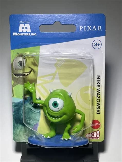 Pixar Monsters Inc Mike Wazowski Mattel Micro Collection Nip Eur