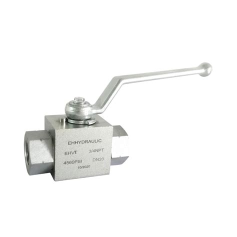 Npt Hydraulic Way T Type Ball Valve Psi Carbon Steel Toolots