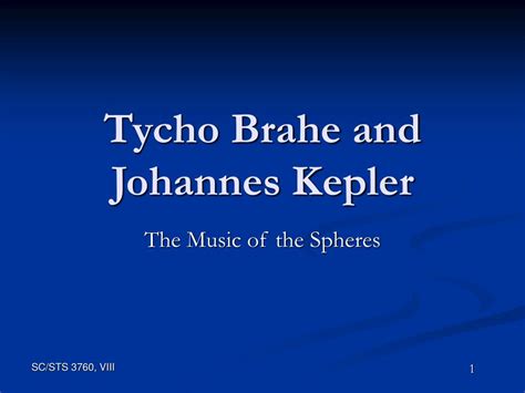 PPT - Tycho Brahe and Johannes Kepler PowerPoint Presentation, free ...