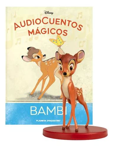 Audiocuentos Mágicos Disney 21 Bambi Deagostini 2023 Envío gratis