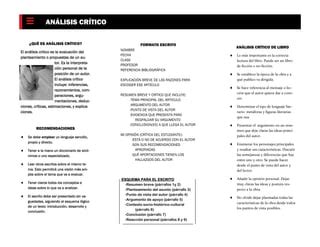 Analisis Critico En Un Trabajo PPT