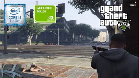 GTA V On Nvidia Geforce MX150 In BEST SETTINGS Acer Aspire A515 51G