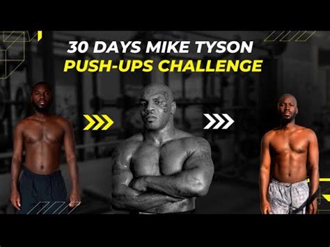 Mike Tyson Push Ups Challenge For Days Youtube