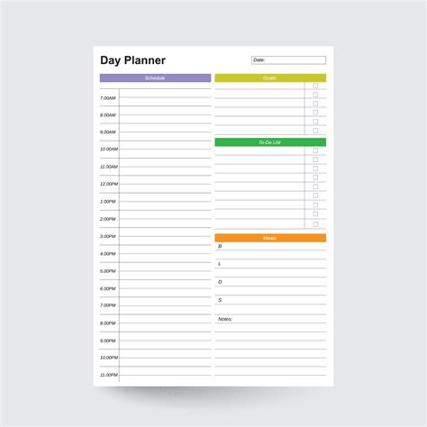 Hourly Plannerdaily Planner Printabledaily Checklisthourly Scheduledaily Organizerdaily