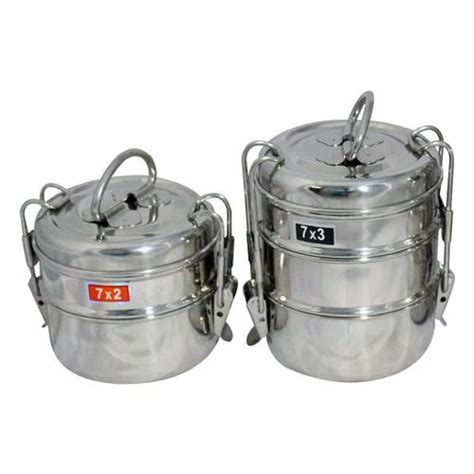 Stainless Steel Tiffin Carriers At Rs 75piece Ss Food Carrier In