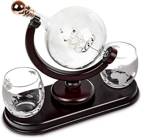 Whiskey Karaf Set Whiskey Decanteerkaraf Cadeautip Inclusief