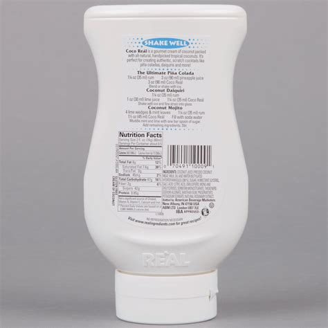 Cream Of Coconut Coco Real 169 Fl Oz Cream Of Coconut