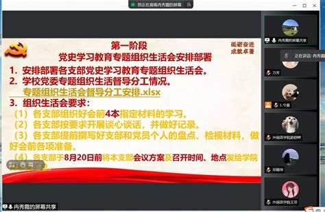 外国语学院党总支召开党史学习教育专题组织生活会安排部署暨会前学习会 四川旅游学院 外国语学院