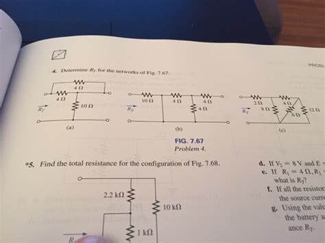 Solved Determine Rt For The Networks Of Fig Find The Chegg