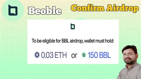 Beoble Ka Bbl Token Airdrop How To Eligible Bbl Airdrop Youtube