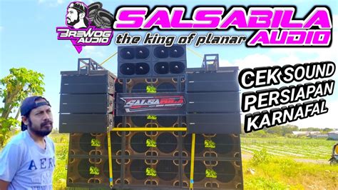 Brewog Nya Jember Salsabila Audio Cek Sound Subwoofer Persiapan