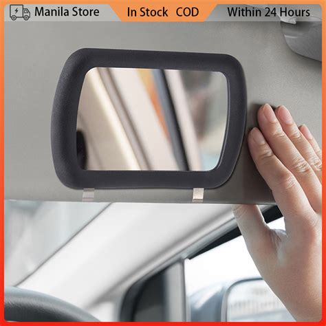 car sun visor mirror auto interior vanity mirror  driver makeup