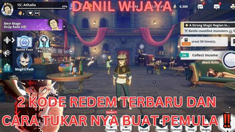 Kode Redem Terbaru Dan Cara Tukar Nya Buat Pemula Black Clover