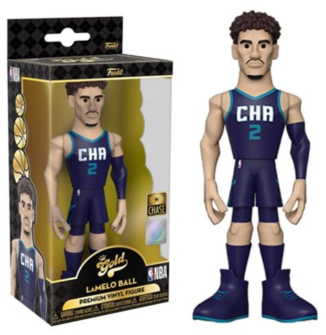 Lamelo Ball Charlotte Hornets City Edition Uniform Funko Gold 5 Nba Chase Clarktoys